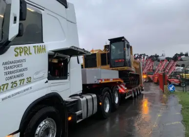 Transport de matériaux et engins de chantier